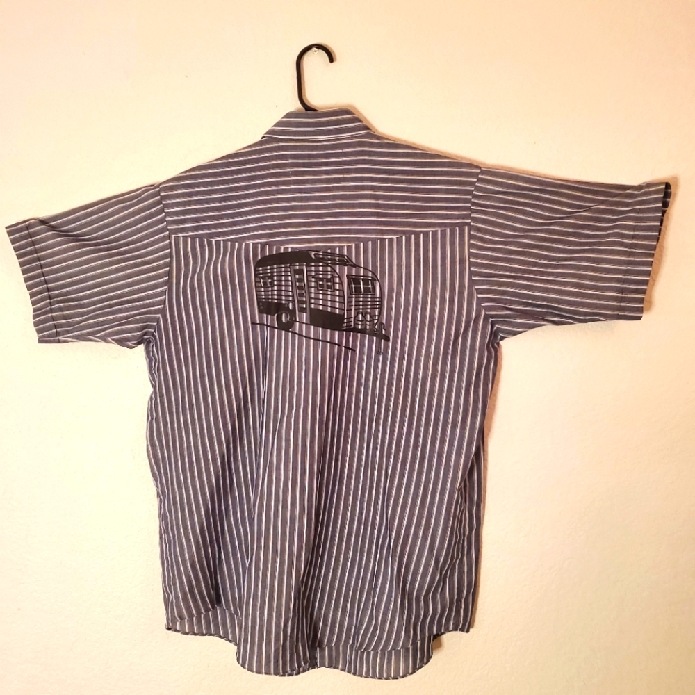 Vintage pearl snap shirt
